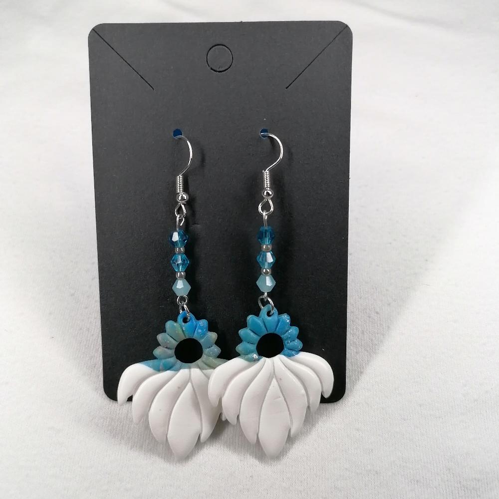 Boucle d'oreille _ "Bali" 6b