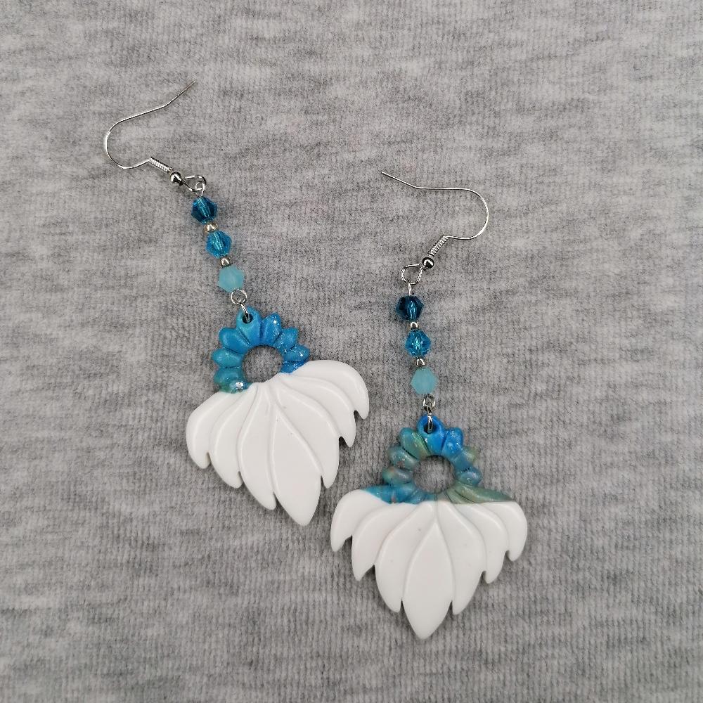 Boucle d'oreille _ "Bali" 6c