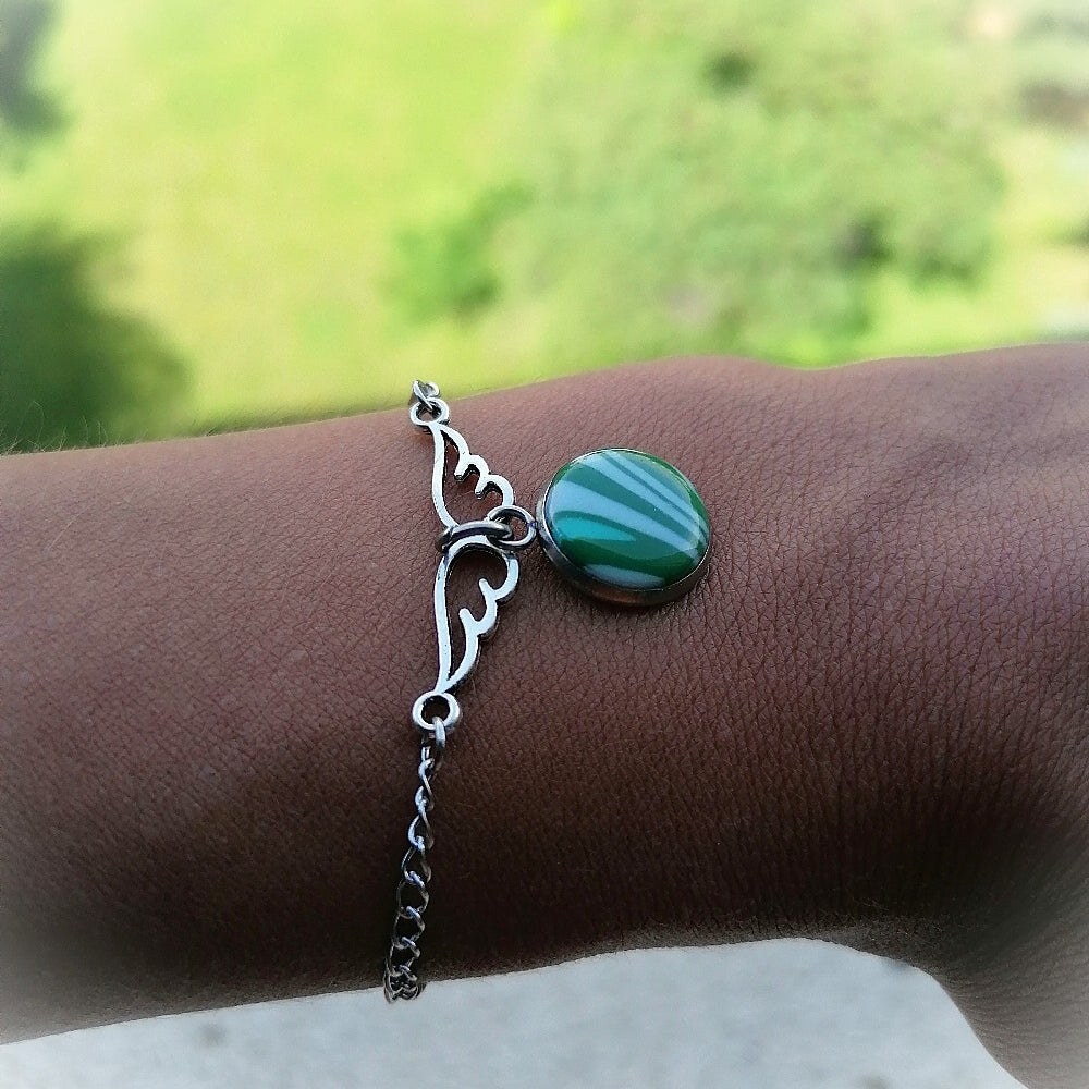 Bracelet incursion pâte polymère - Plaisir d'offrir - V14_d