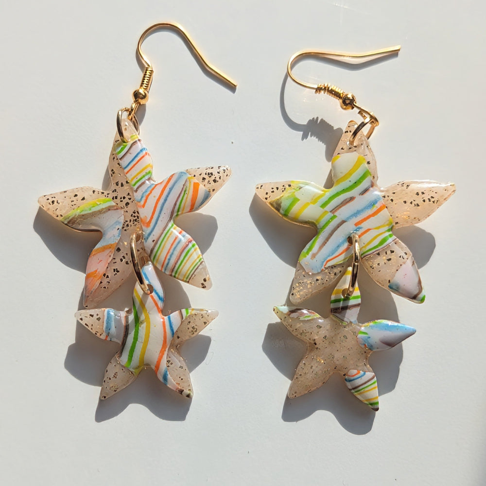 Boucles "Coup de crayon" — Modèle 10