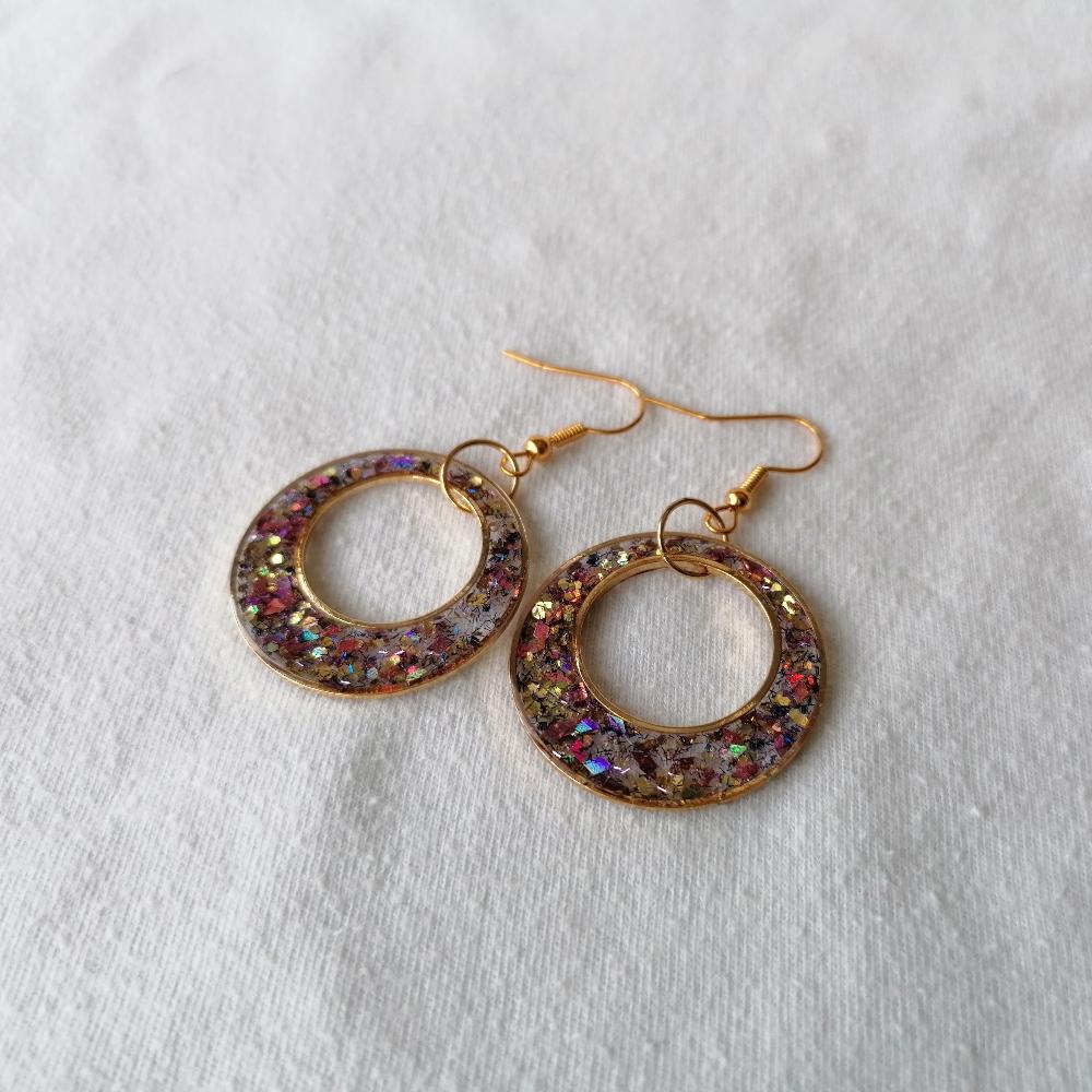 Boucle d'oreille _ "Début de Soirée" 5d