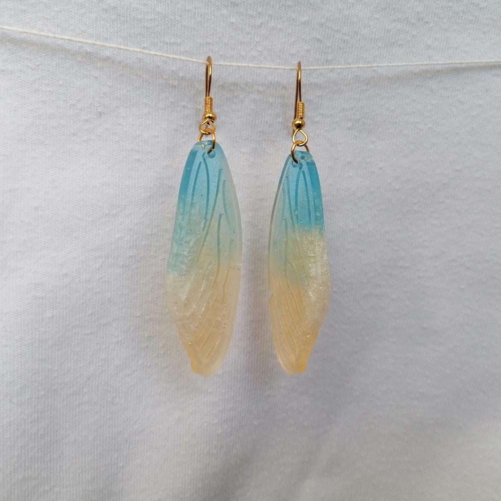 Boucle d'oreille _ "Entre Terre & Mer" 6b