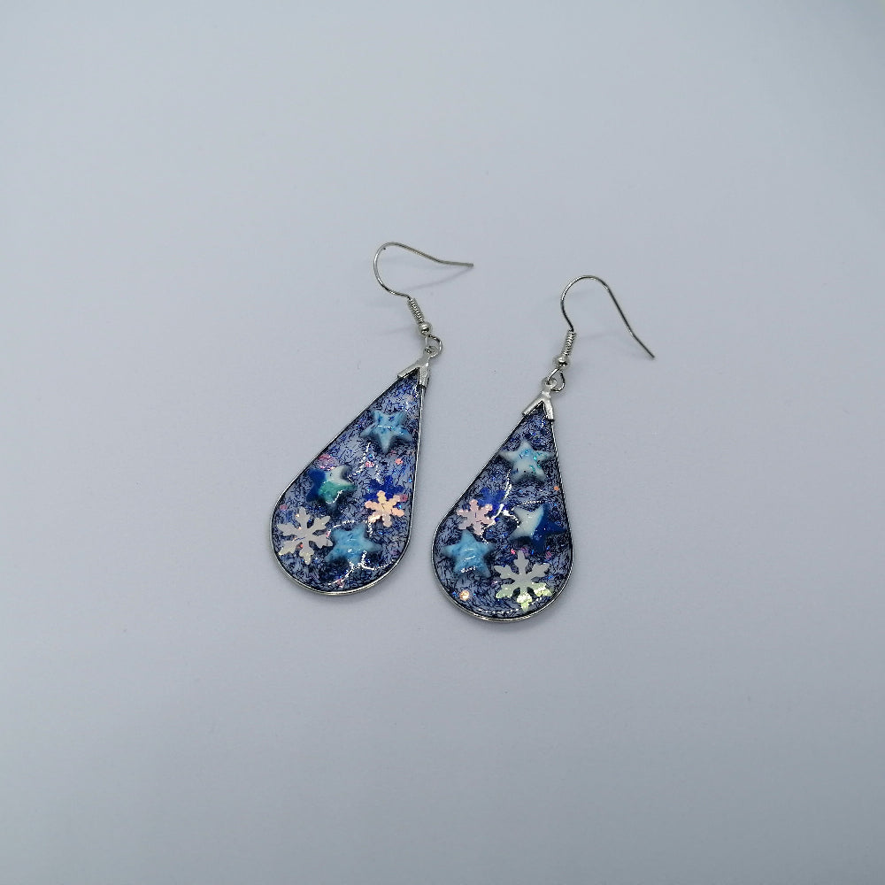 Boucle d'oreille _ "Éternelle" 18a