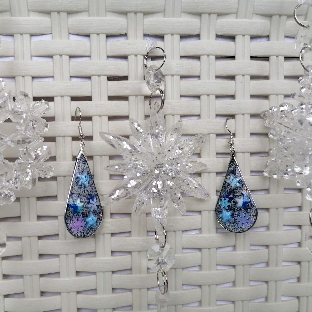 Boucle d'oreille _ "Éternelle" 18b