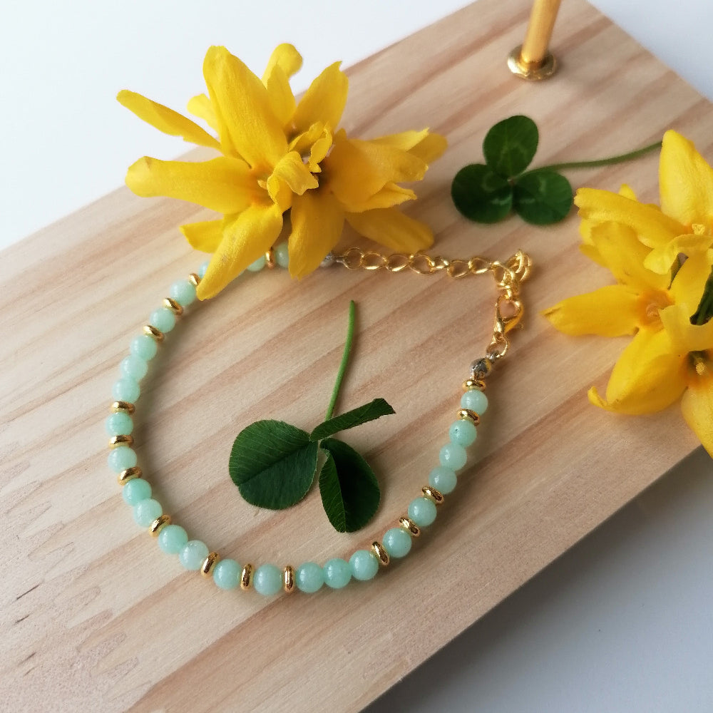 Bracelet perle acrylique - Saint Patrick L2-2