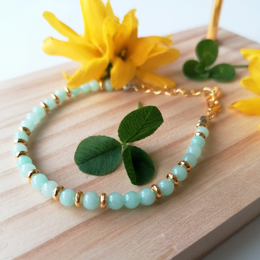 Bracelet perle acrylique - Saint Patrick L2-2