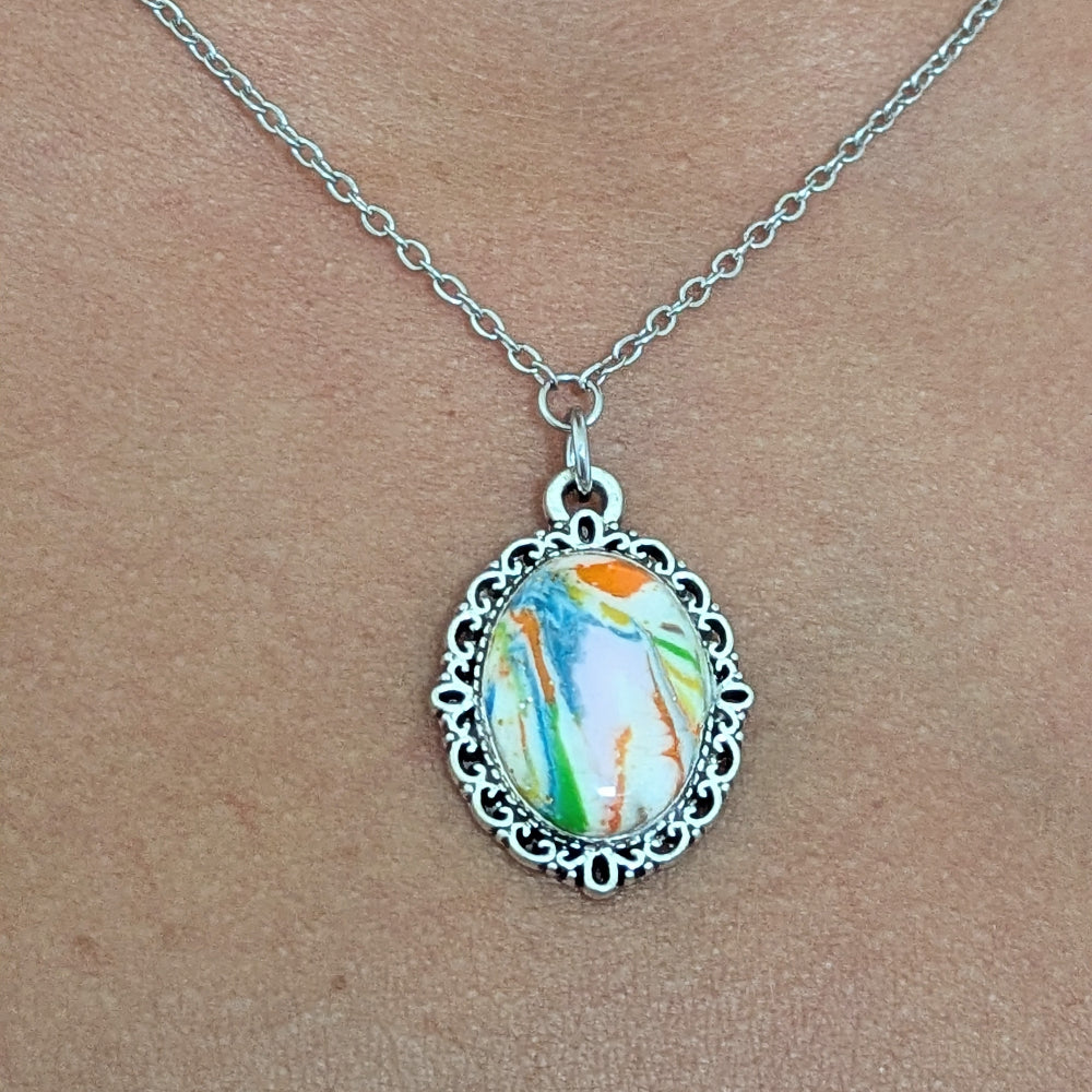 Collier "Eclats d'émotion" V3c- polymère