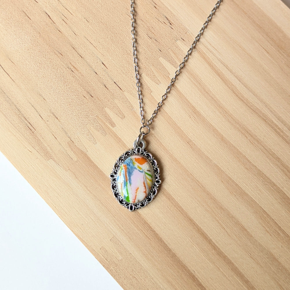 Collier "Eclats d'émotion" V3d - polymère