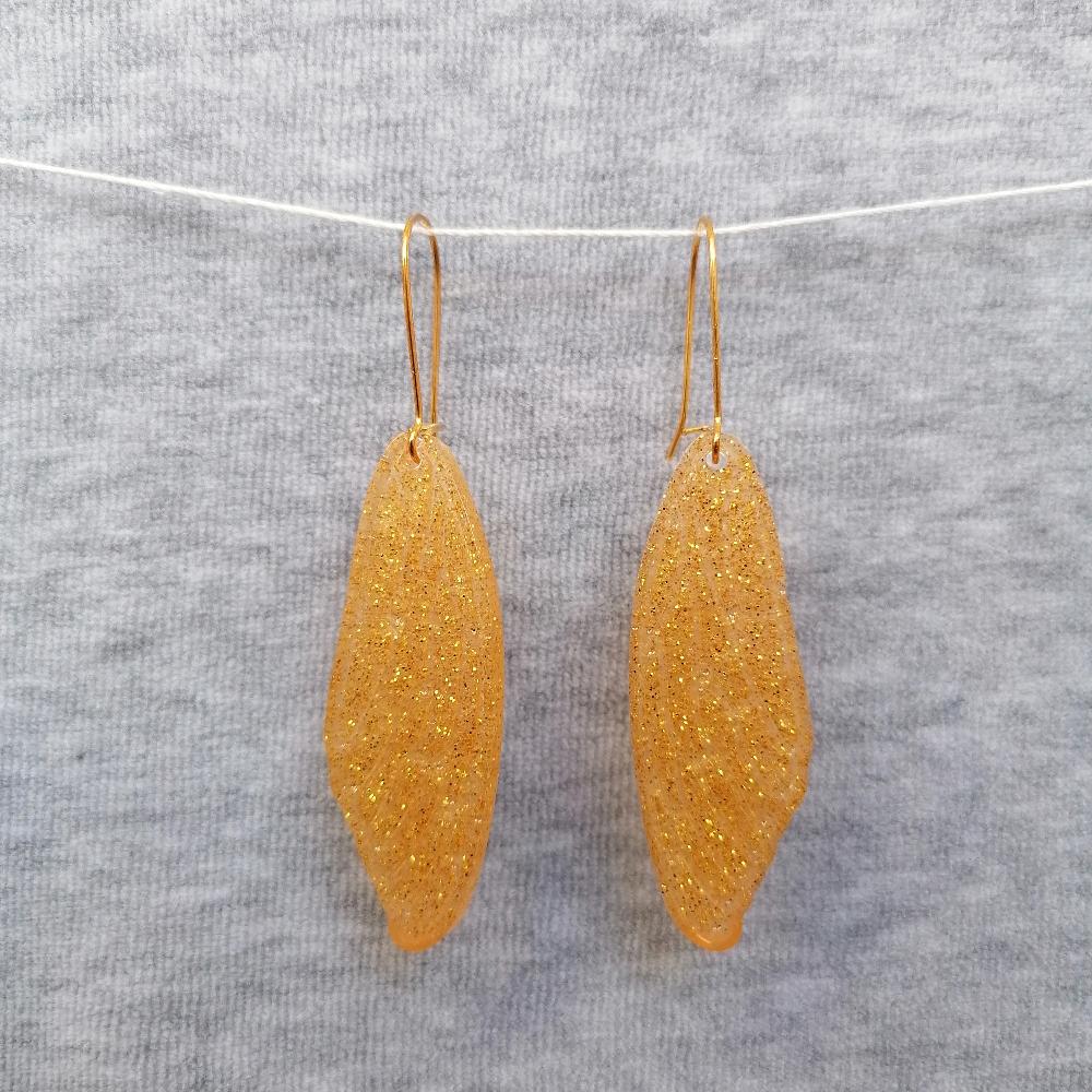 Boucle d'oreille _ "Papillons" 8b