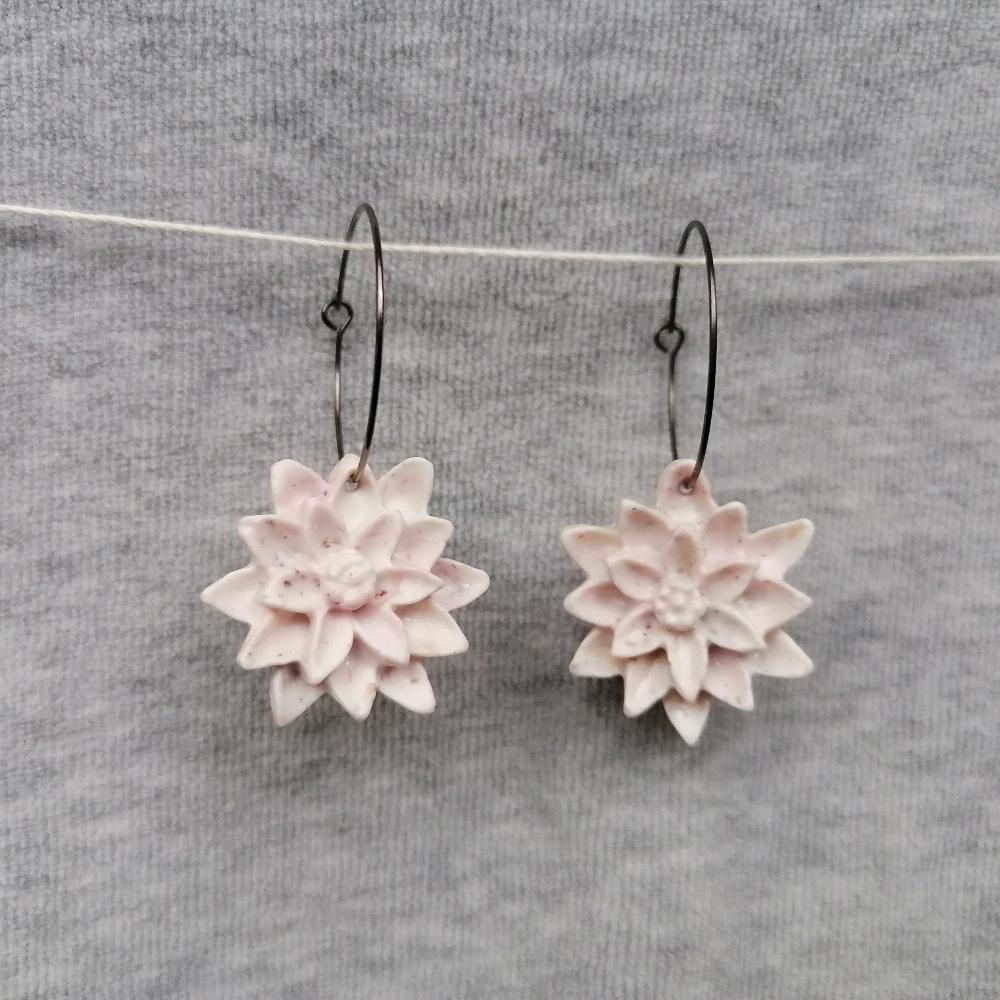 Boucle d'oreille _ "Pink Sweetness" 11b