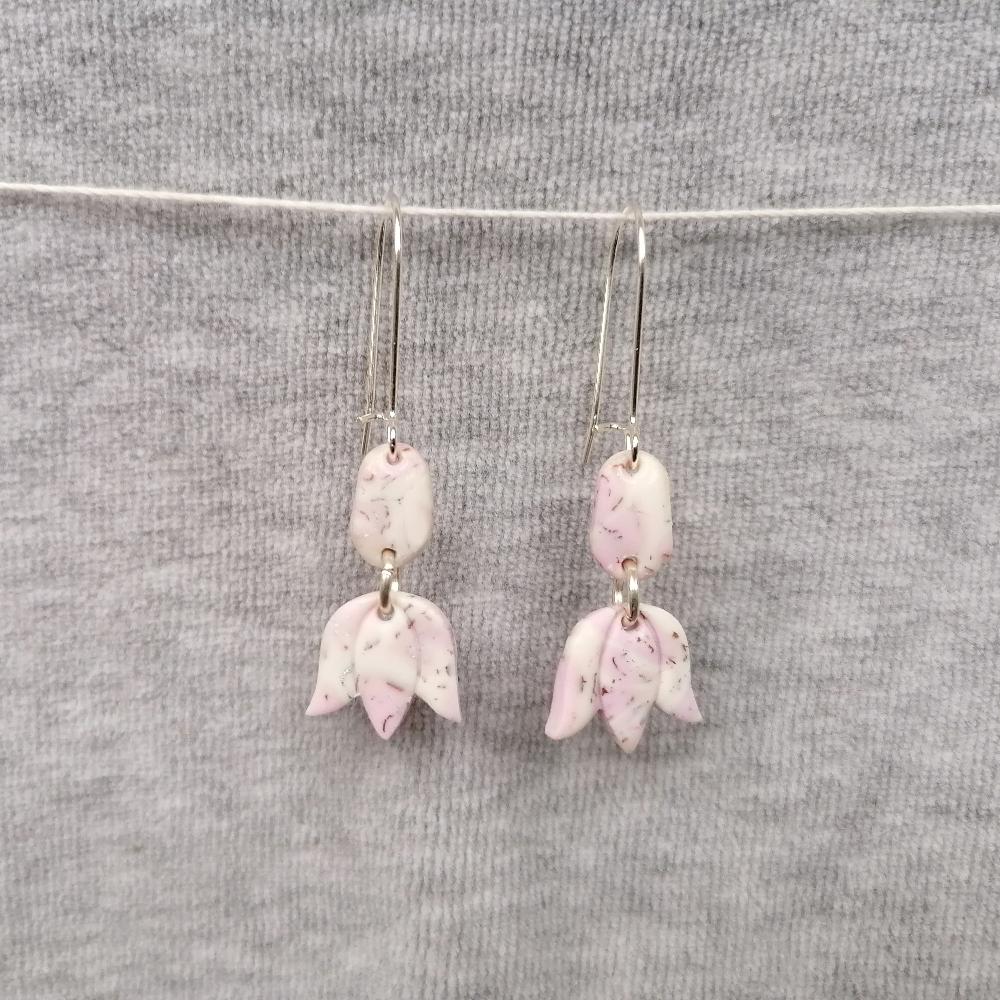 Boucle d'oreille _ "Pink Sweetness" 5b