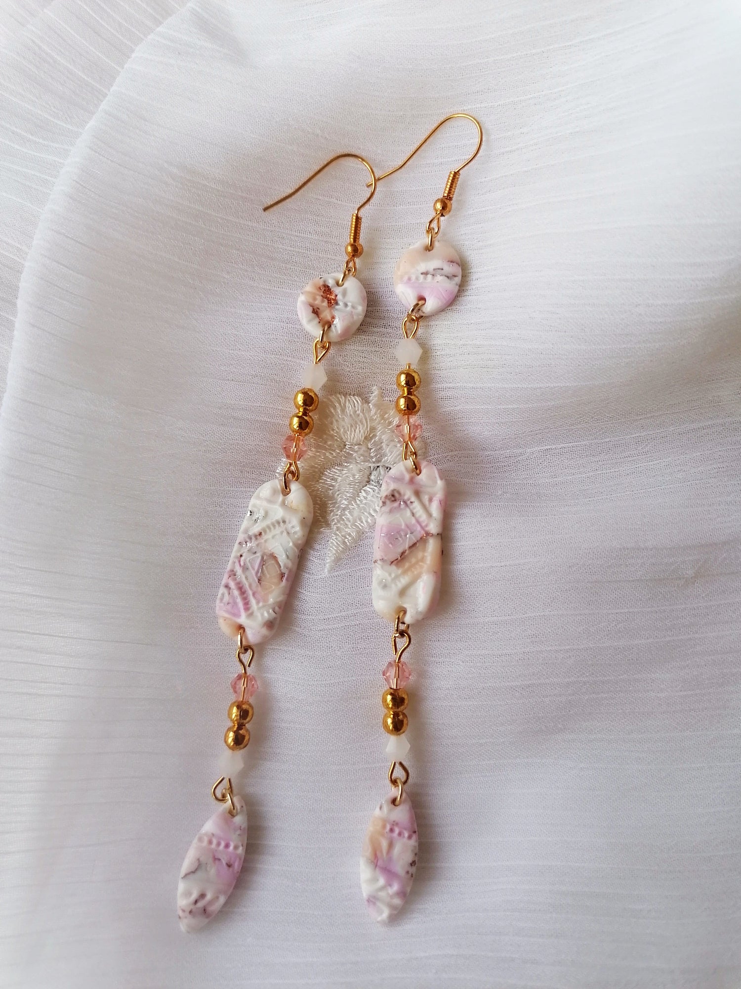 Boucle d'oreille "Pink Sweetness"