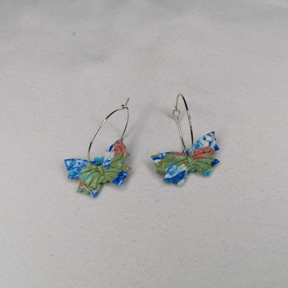 Boucle d'oreille _ "Bali" 12b