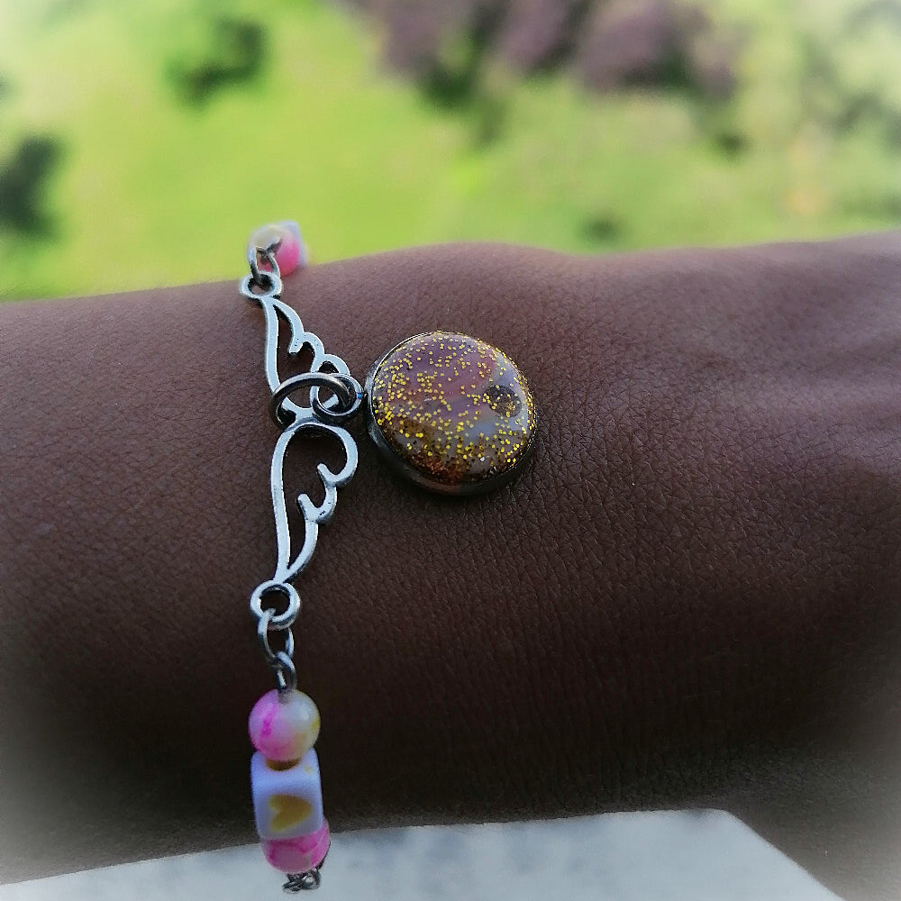 Bracelet incursion pâte polymère - Plaisir d'offrir - V11_d