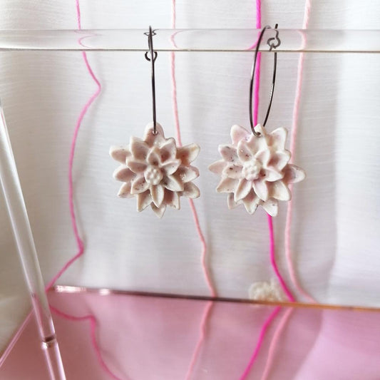 Boucle d'oreille _ "Pink Sweetness" 11a