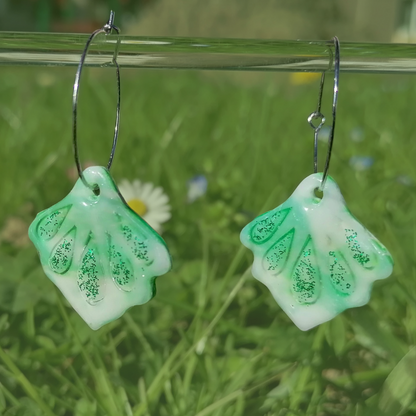 Boucle d'oreille polymère - Saint Patrick 11a