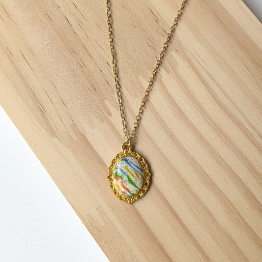 Collier "Eclats d'émotion" V1 - polymère