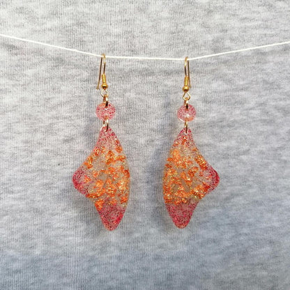 Boucle d'oreille _ "Papillons" 2b