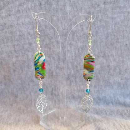 Boucle d'oreille _ "Pétillantes" Multi 12c