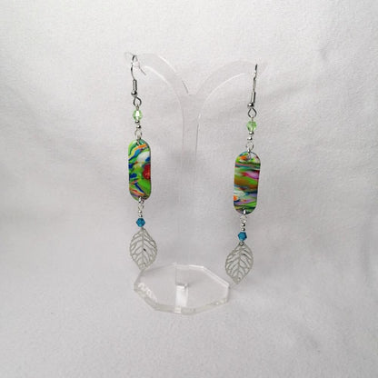 Boucle d'oreille _ "Pétillantes" Multi 12f