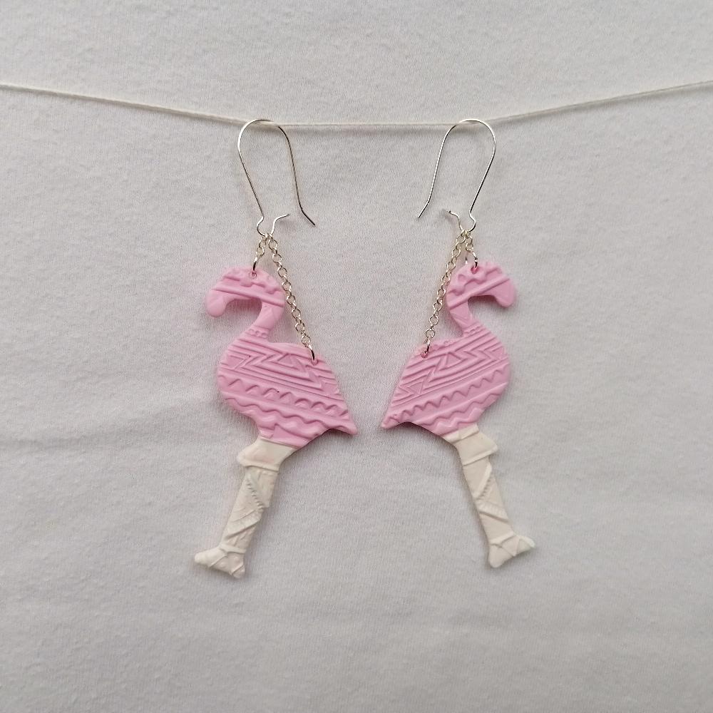 Boucle d'oreille _ "Pink Sweetness" 19c