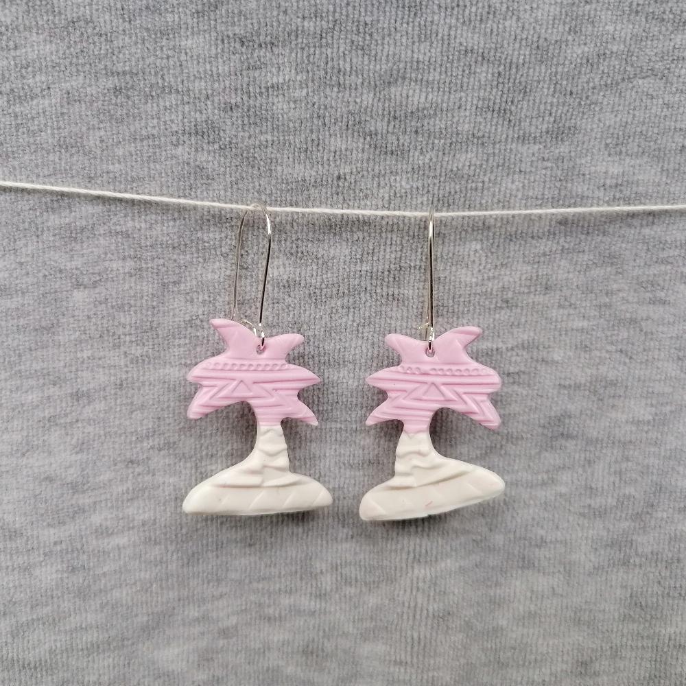 Boucle d'oreille _ "Pink Sweetness" 9b