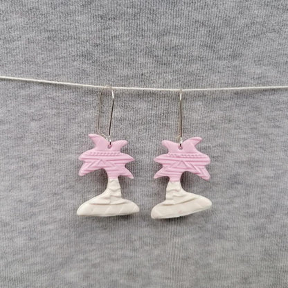 Boucle d'oreille _ "Pink Sweetness" 9b