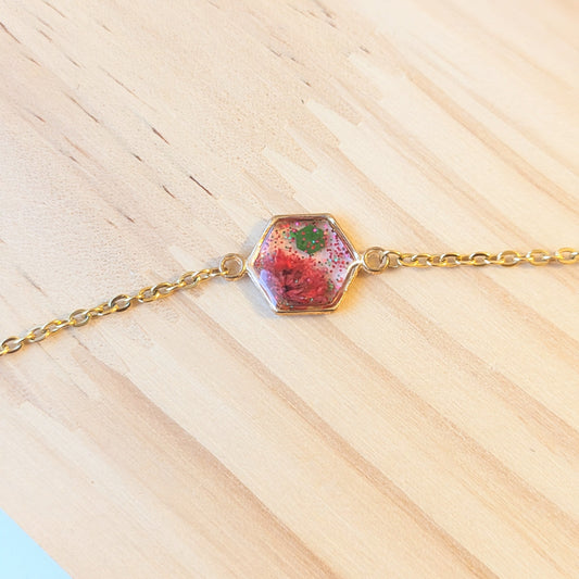 Bracelet Résine "Noël" — Modèle 2