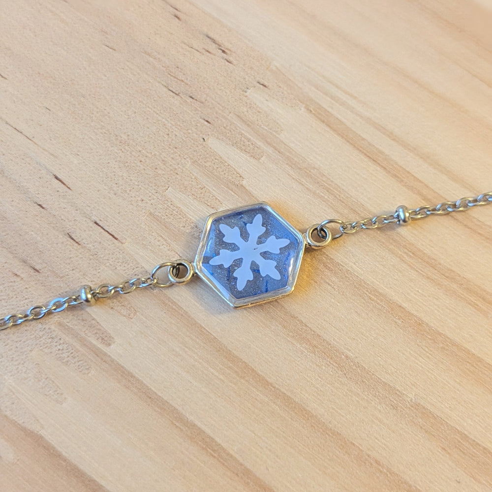 Bracelet Résine "Noël" — Modèle 4