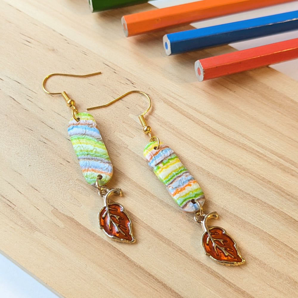 Boucles "Coup de Crayon II" — Modèle 10