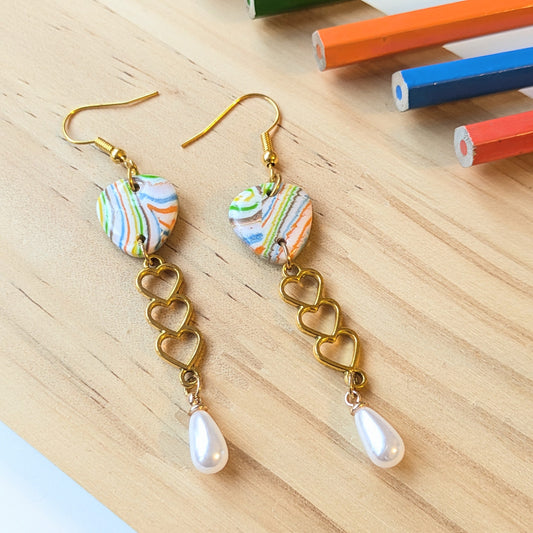 Boucles "Coup de Crayon II" — Modèle 11