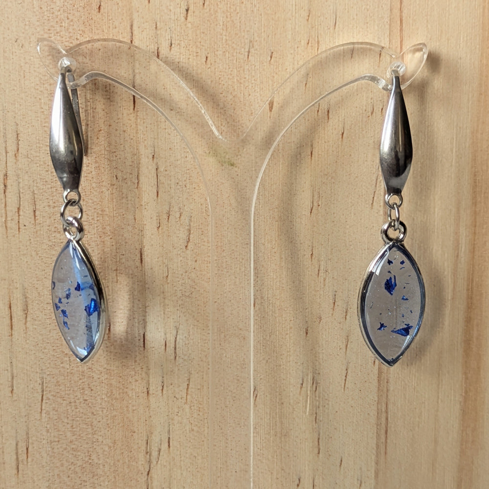 Boucles Résine "Noël" — Modèle 2