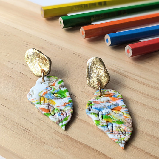 Boucles "Coup de Crayon II" — Modèle 8